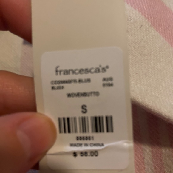 Pink/white flannel - Picture 3 of 3